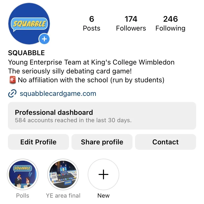 Squabble Instagram